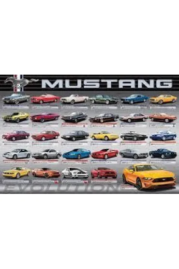 Puzzle 1000 el. Ford Mustang Evolution Eurographics