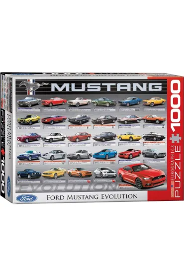 Puzzle 1000 el. Ford Mustang Evolution Eurographics