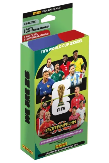 Panini Kolekcja Karty FIFA World Cup 2026 Blister XXL