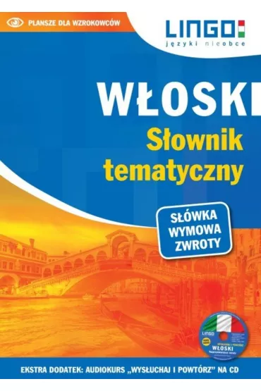W�oski s�ownik tematyczny ksi��ka + CD - Magdalena Nowaczewska