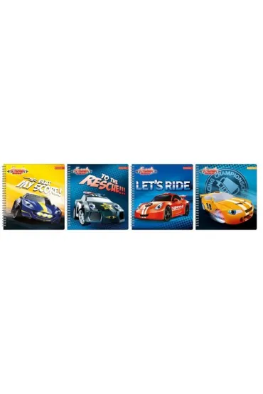 Beniamin Ko�onotatnik na spirali Freak Auto 80 kartek 8 szt.