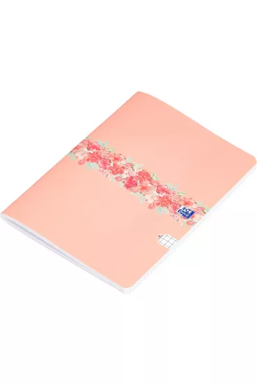 Zeszyt Oxford Flowers A4 mix kratka 60 kartek