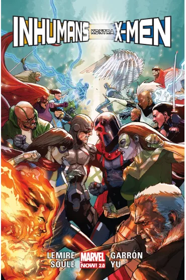 Marvel Now 2.0 Inhumans kontra X-Men - Jeff Lemire