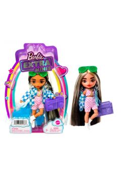 Barbie Maa lalka Lalka 2 - Kurtka w kratk/Czarne wosy HGP64 Mattel