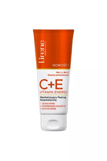 Lirene Rewitalizuj�cy peeling enzymatyczny C+E Vitamin Energy 75 ml