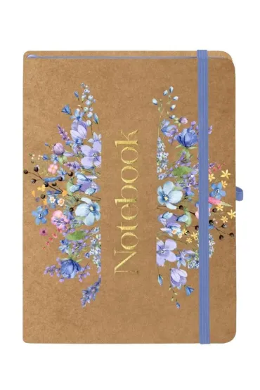 Antra Notes A5 Kratka Kraft Blue