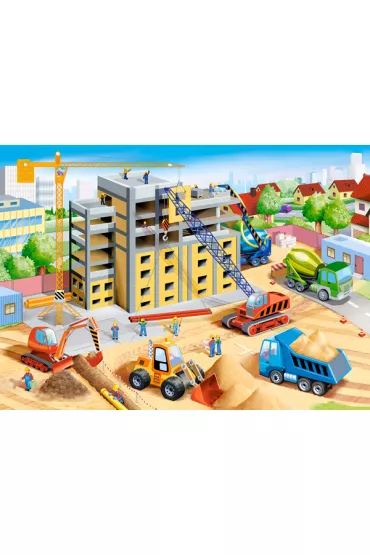 Puzzle 60 el. Big Construction Site Castorland