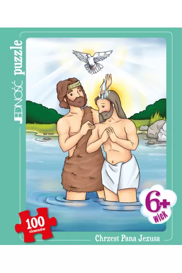Puzzle 100 el. Chrzest Pana Jezusa Jedno��