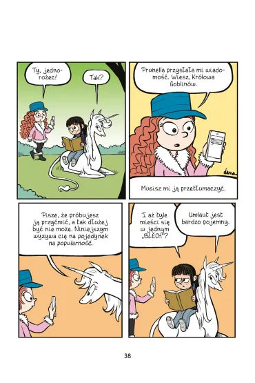 Fibi i Jednoro�ec. Magiczne melodie. Tom 14 - Dana  Simpson