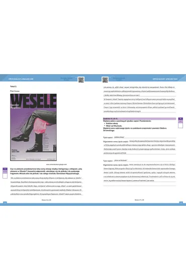 J�zyk polski. Matura. Arkusze. Poziom podstawowy - Joanna Baczy�ska-Wybra�ska, Magdalena D�browska-Bany�