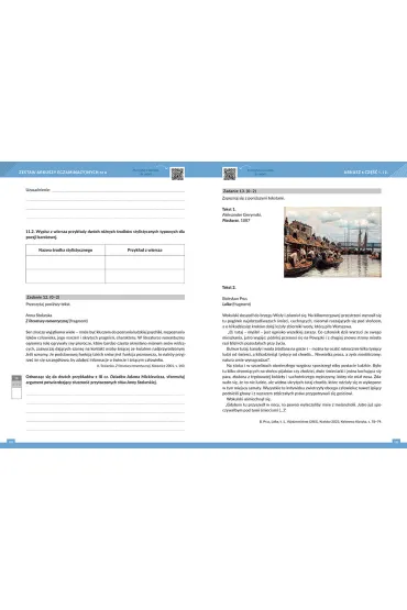 J�zyk polski. Matura. Arkusze. Poziom podstawowy - Joanna Baczy�ska-Wybra�ska, Magdalena D�browska-Bany�