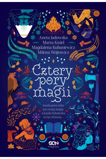 eBook Cztery pory magii mobi epub - Aneta Jadowska