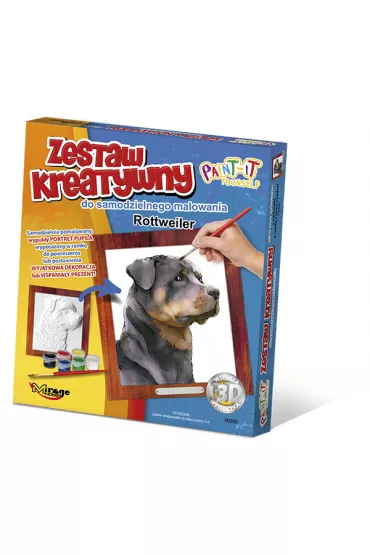 Zestaw Kreatywny do malowania - Rottweiler Mirage Hobby