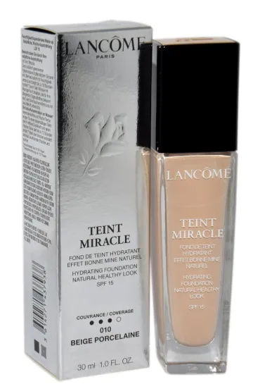 Lancome Teint Miracle nawil�aj�cy podk�ad do twarzy 010 Beige Porcelaine 30 ml