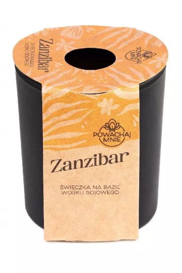 �wieczka sojowa Pow�chaj mnie Zanzibar czarna 130 ml