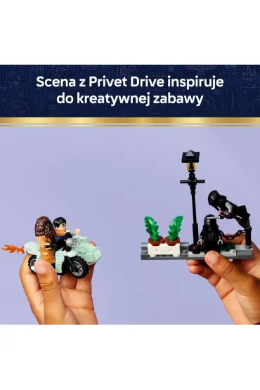 LEGO Harry Potter Ucieczka Hagrida i Harry'ego z Privet Drive 76459