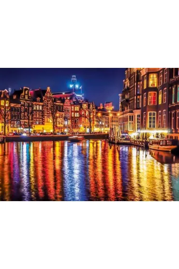 Puzzle 500 el. High Quality Collection. Amsterdam Clementoni