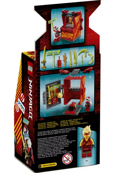 LEGO NINJAGO Awatar Kaia kapsu�a gracza 71714