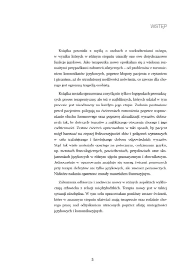 Zn�w m�wi� 2 Materia� j�zykowy i obrazkowy do terapii afazji - Anna  Miechowska