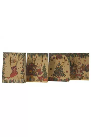 Adar Torba �wi�teczna eko 20x14,5x5,5cm op.12szt.