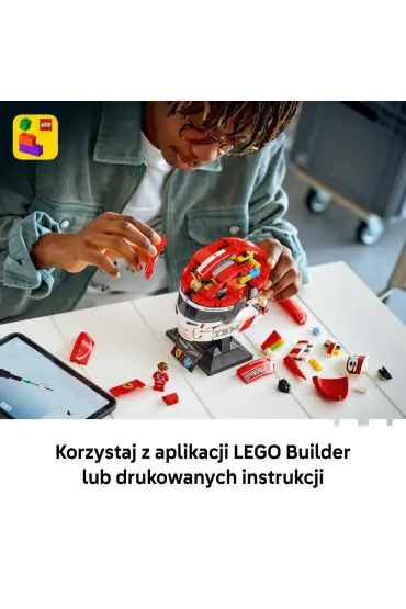 LEGO Editions Kask Charles Leclerc Scuderia Ferrari HP 43014