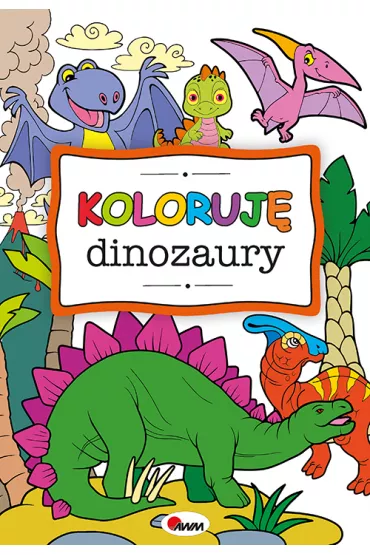 Koloruj� dinozaury