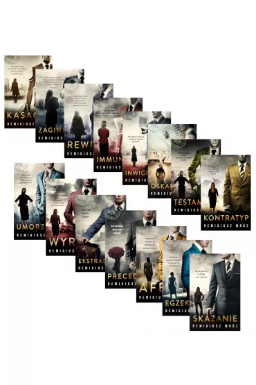 Pakiet Joanna Chy�ka. Tomy 1-15: Kasacja, Zagini�cie, Rewizja, Immunitet, Inwigilacja, Oskar�enie, Testament, Kontratyp, Umorzenie, Wyrok, Ekstradycja, Precedens, Afekt, Egzekucja, Skazanie - Remigiusz Mr�z