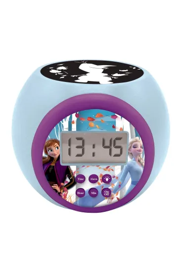 Budzik cyfrowy Frozen z projektorem i timerem RL977FZ