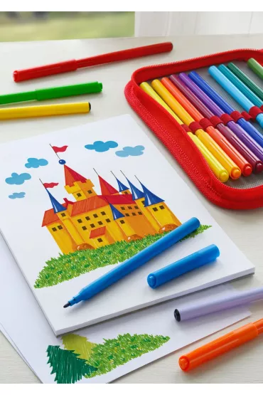 Faber-Castell Flamastry Zamek 50 szt.