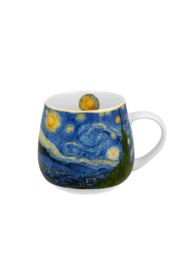 Duo Sp. z o.o. Porcelanowy kubek baryka Van Gogh Starry Night 430 ml