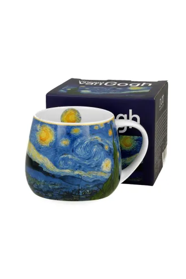 Duo Sp. z o.o. Porcelanowy kubek baryka Van Gogh Starry Night 430 ml
