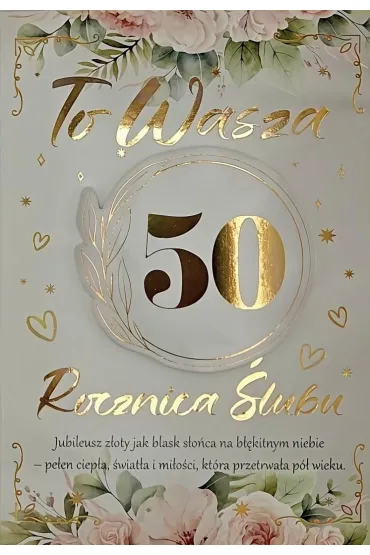 Yeku Karnet 3K Rocznica �lubu