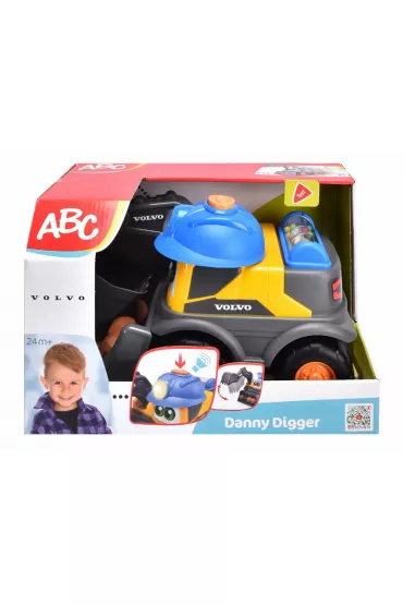 Pojazd Danny Diger z grzechotk� Abc 26 cm Simba