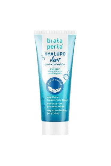 Bia�a Per�a Hyaluro Dent pasta do z�b�w z kwasem hialuronowym i probiotykami 75 ml