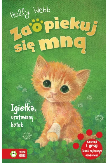 Igie�ka, uratowany kotek. Zaopiekuj si� mn� - Holly Webb