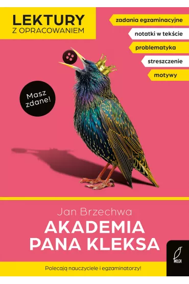 Akademia Pana Kleksa. Lektury z opracowaniem. Masz zdane! - Irena Zarzycka, Jan Brzechwa