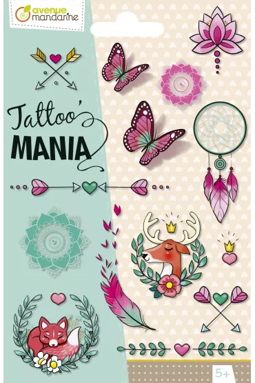 Tatua�e Tattoo Mania Bohemian Avenue Mandarine