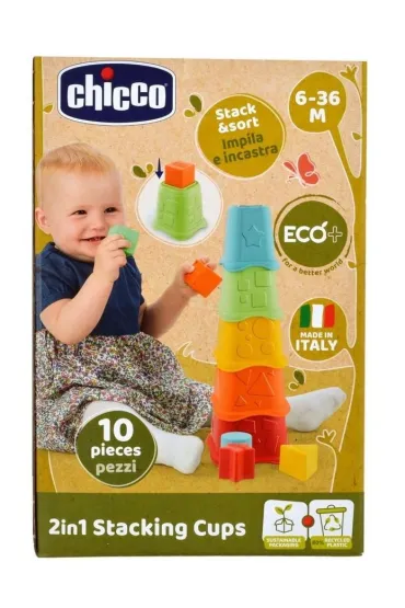 Wie�a 2w1 kubeczki Eco+ Chicco