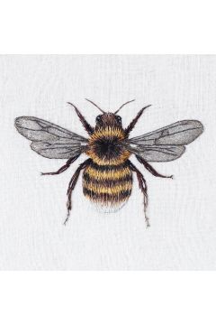 Karnet kwadrat z kopert Bee