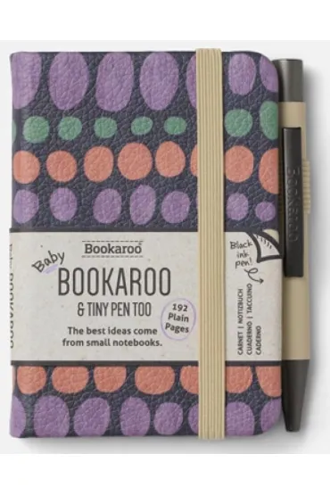 If Bookaroo Notatnik A7 z d�ugopisem - kropki