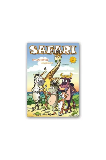 Kolorowanka A4 Safari