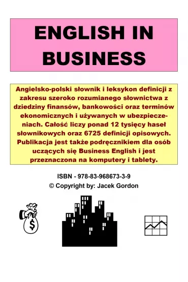 eBook English in Business pdf - Jacek Gordon
