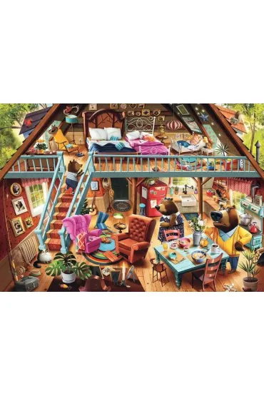 Puzzle 1000 el. Porwanie Z�otow�osej Ravensburger