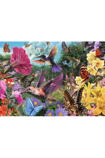 Puzzle 1000 el. Ogrd dla ptakw Trefl