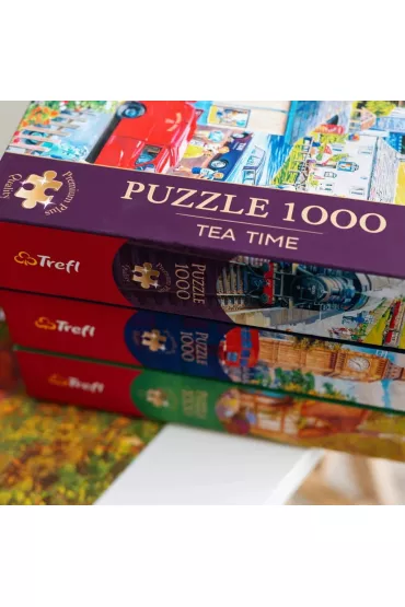 Puzzle 1000 el. Ogrd dla ptakw Trefl