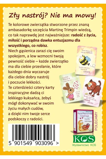 Karty Radosnego Serca. Inspiracja na ka�dy dzie� - Martina  Trimpin