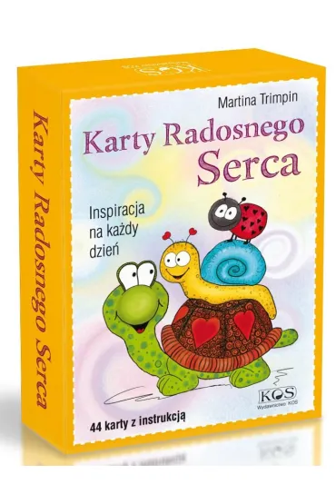 Karty Radosnego Serca. Inspiracja na ka�dy dzie� - Martina  Trimpin