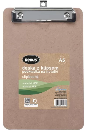 Beniamin Deska z klipem A5