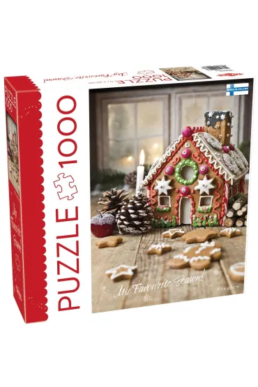 Puzzle 1000 el. Gingerbread House Tactic