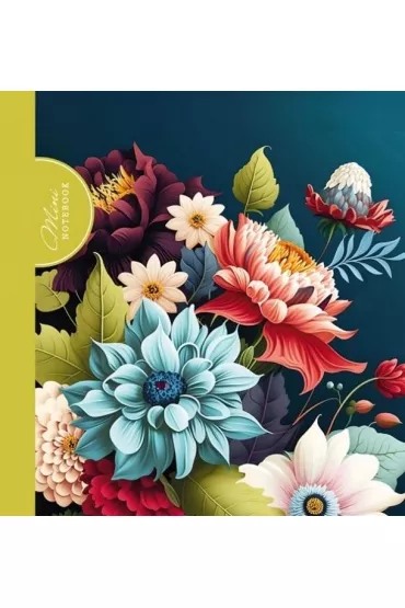 Fresh Notatnik ozdobny Flora 100x100mm, kratka 48 kartek